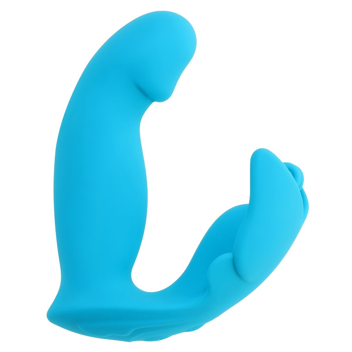 Dual Stimulationsvibrator Evolved Blau