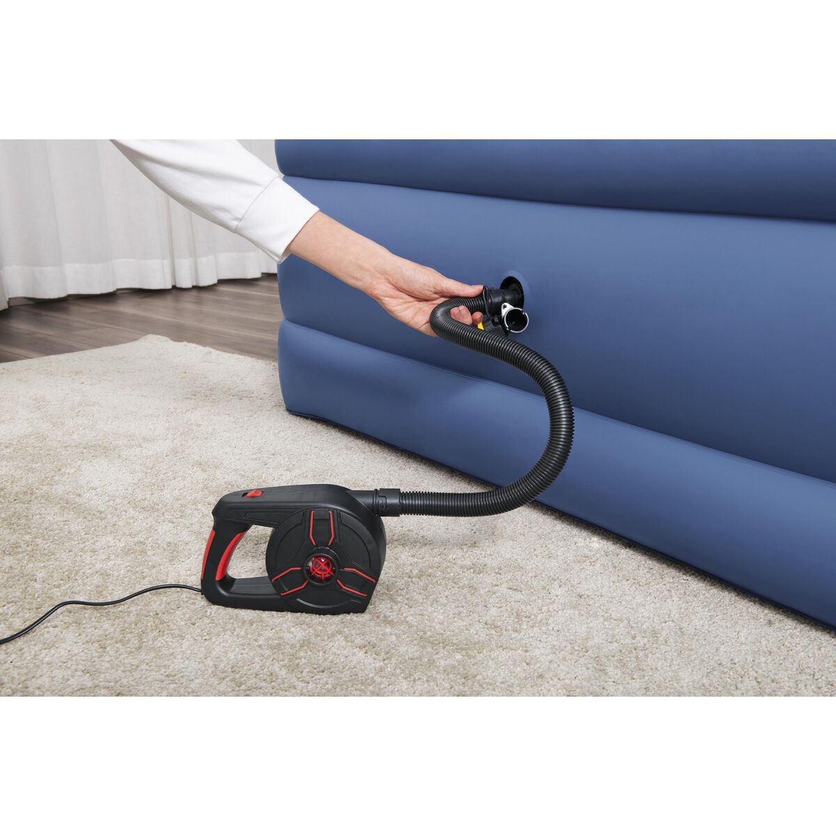 Bestway Elektrický Nafukovač Pro 19,8x12,3x12,4 cm 1200 L/min Nafukovací a Kemping 62247