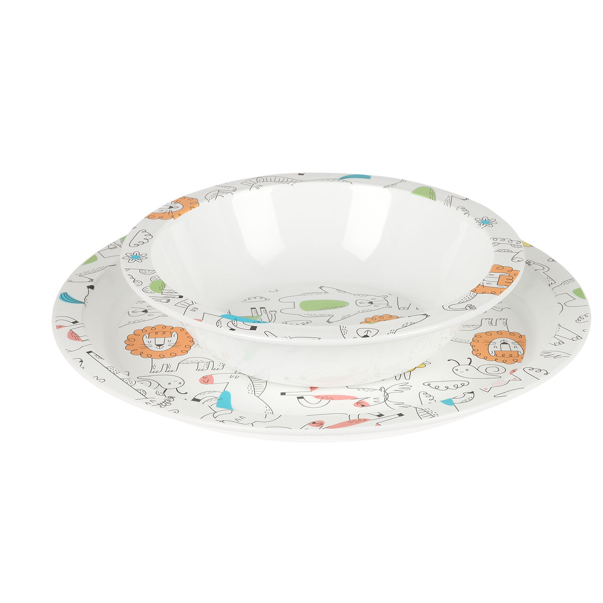 Barnservis set Safta Zoo Polyester PVC