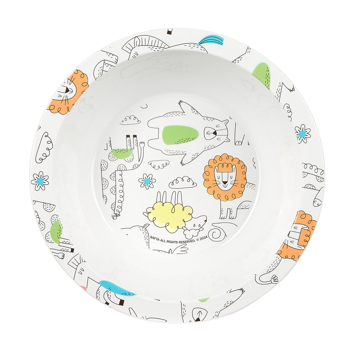 Barnservis set Safta Zoo Polyester PVC