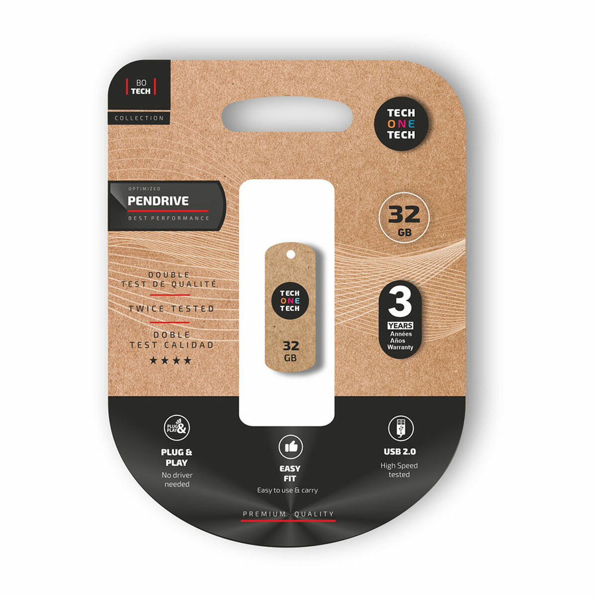 USB Zibatmiņa Tech One Tech 32 GB