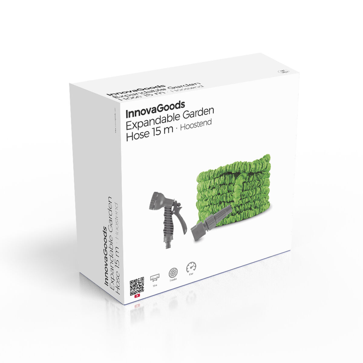 Verlengbare tuinslang Hoostend InnovaGoods 15 m