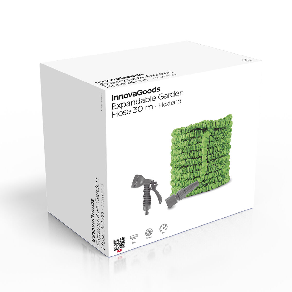 Verlengbare tuinslang Hoxtend InnovaGoods 30 m