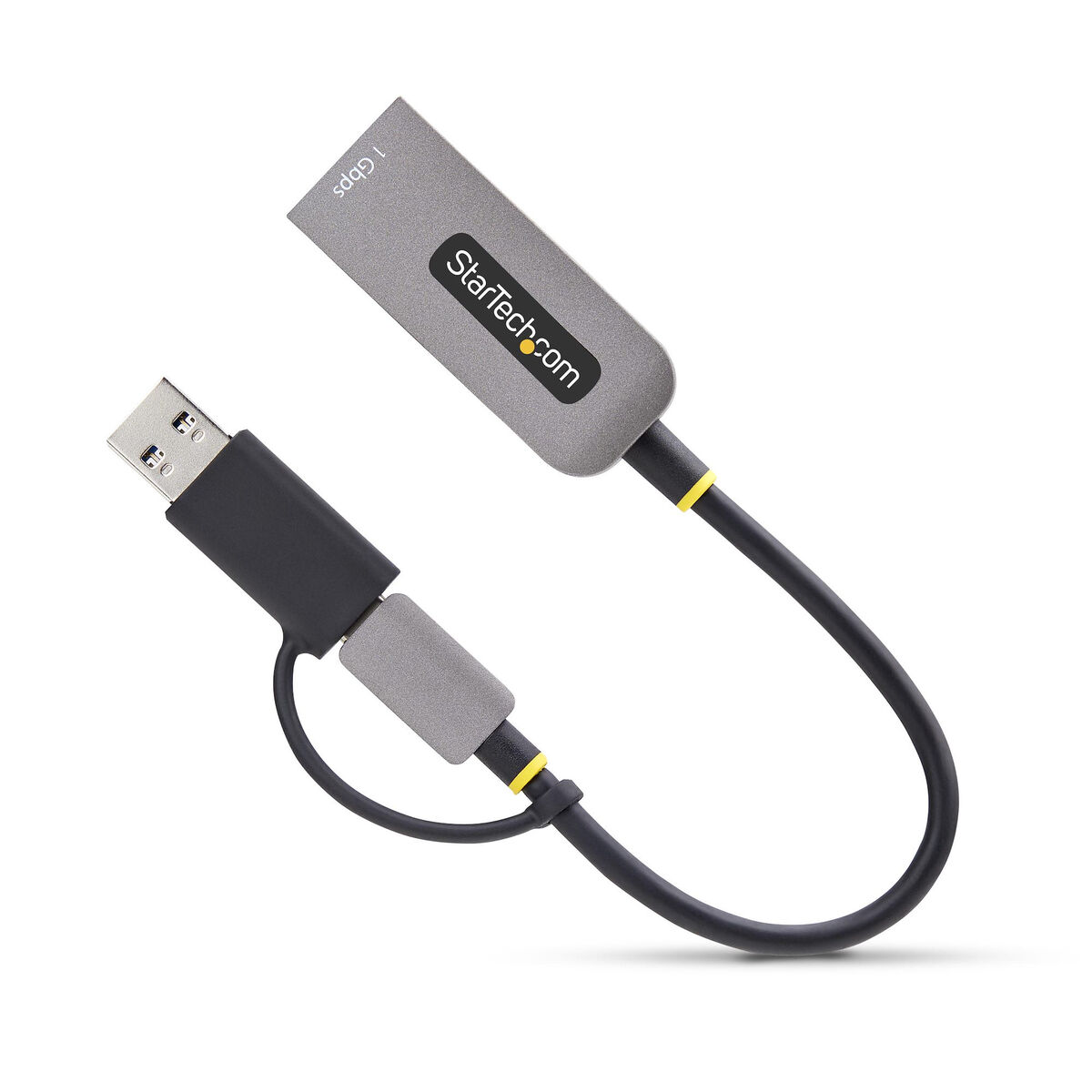 USB-Kaapeli Startech C21GA-USB-ETHERNET Harmaa