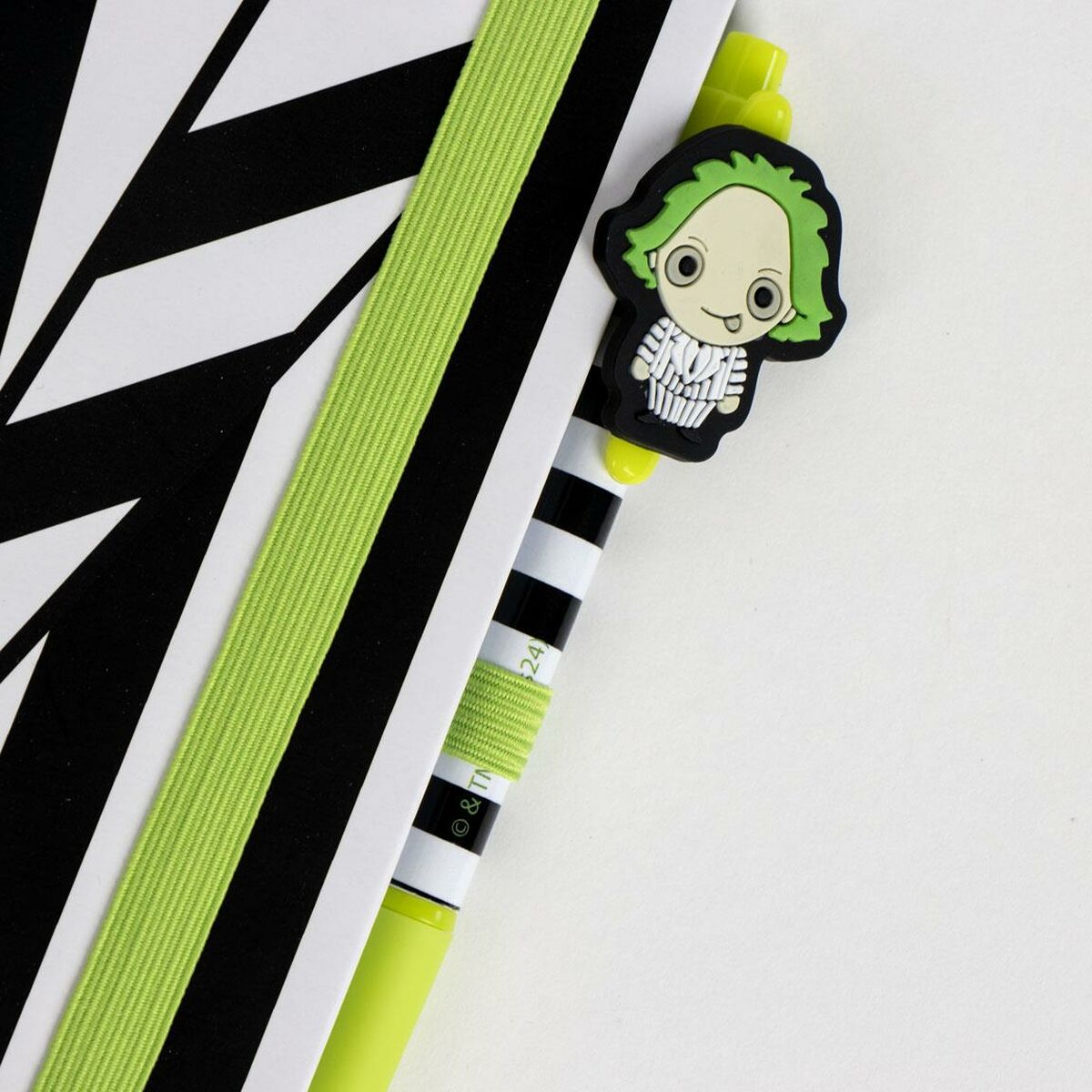 Papierwaren-Set Beetlejuice Weiß