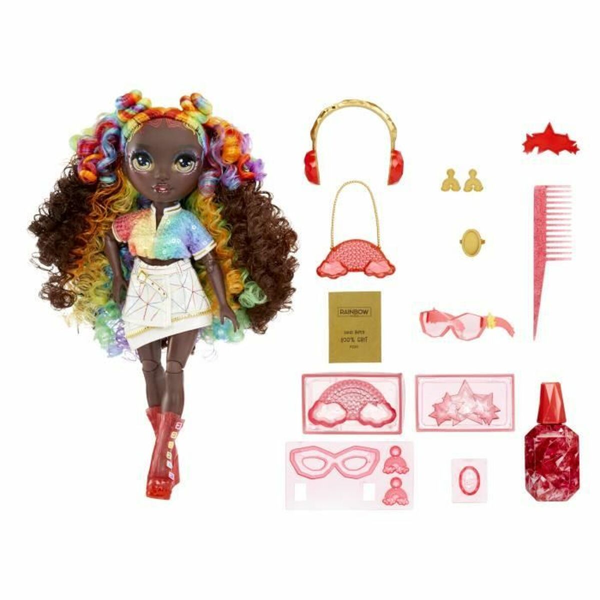 Lelle Rainbow High Iris Bow