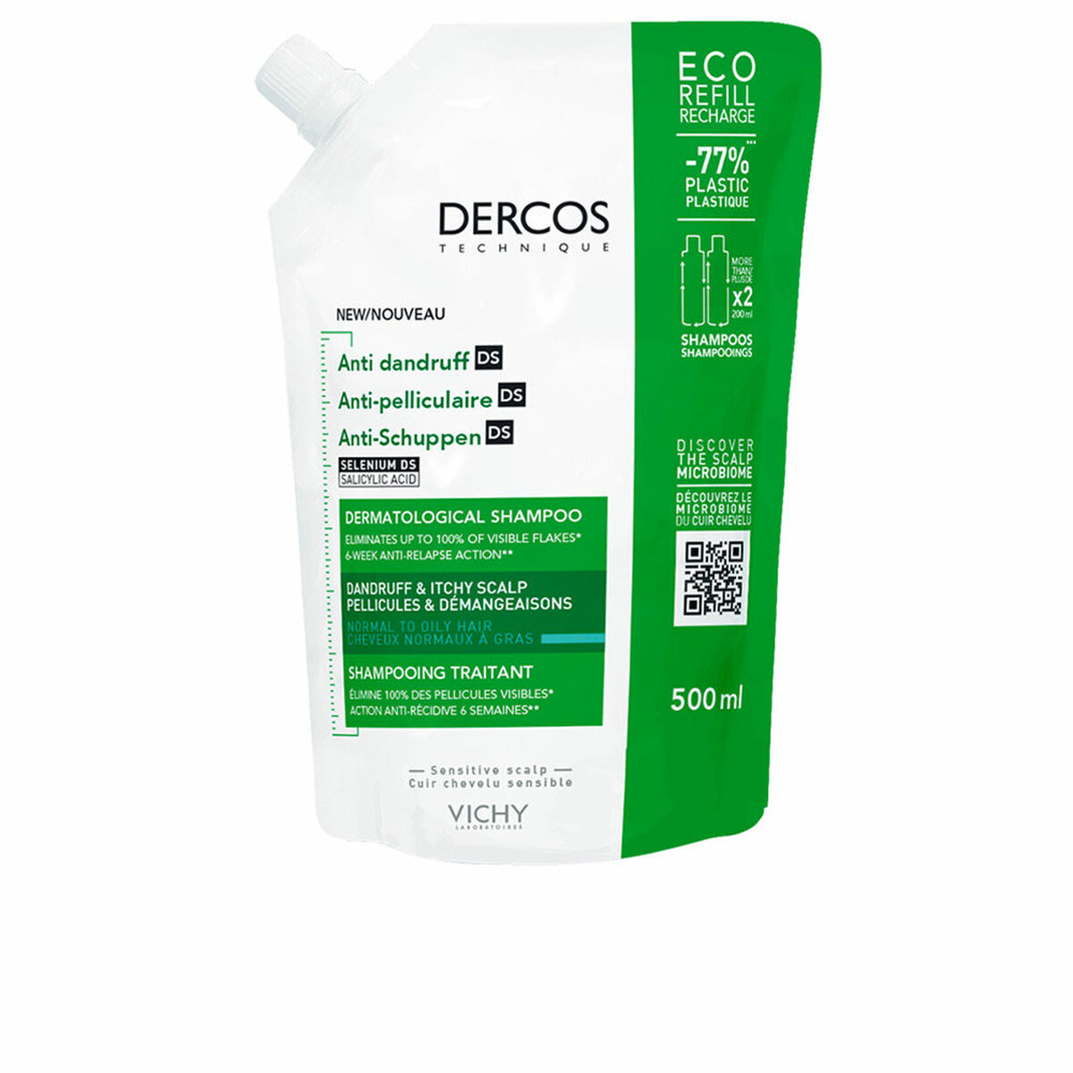 Hilseshampoo Vichy 500 ml