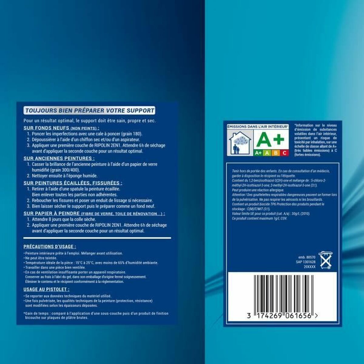 Grondverf Ripolin Wit Mat 10 L