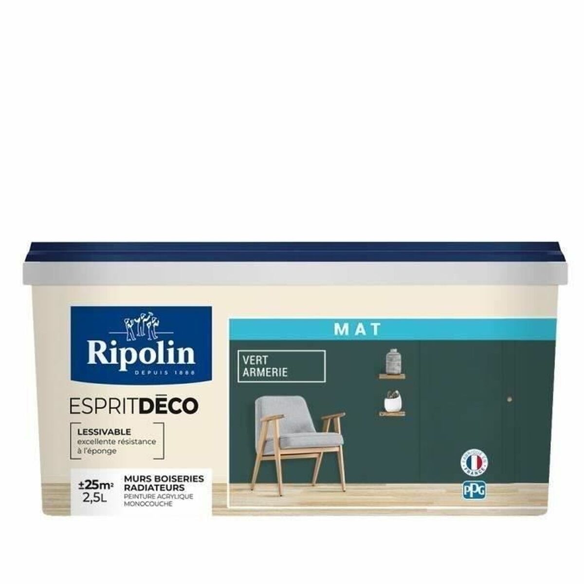Gruntskrāsa Ripolin Vert Matt
