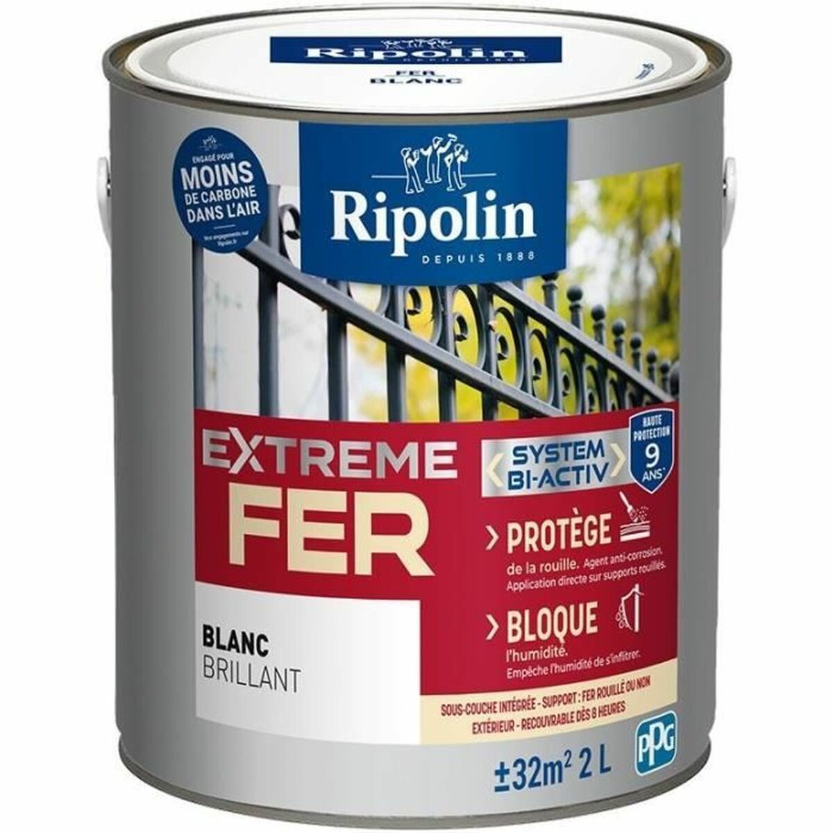 Gruntskrāsa Ripolin Balts 2 L