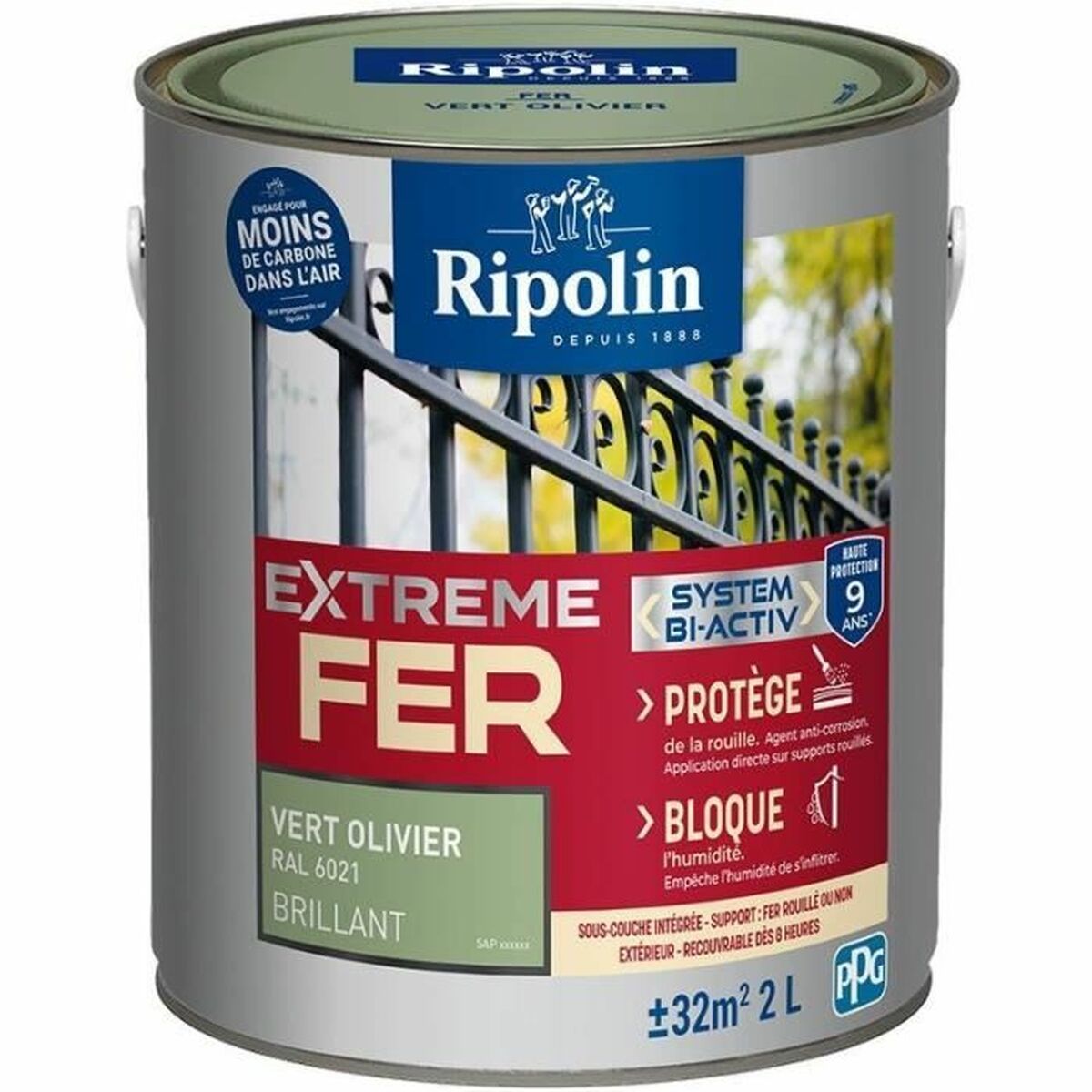 Grunderingsmaling Ripolin Vert 2 L