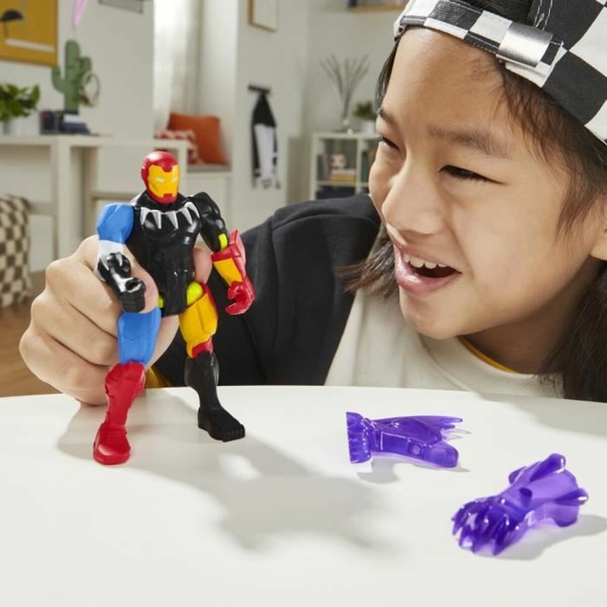 Samlet figur Hasbro MixMashers Iron Man