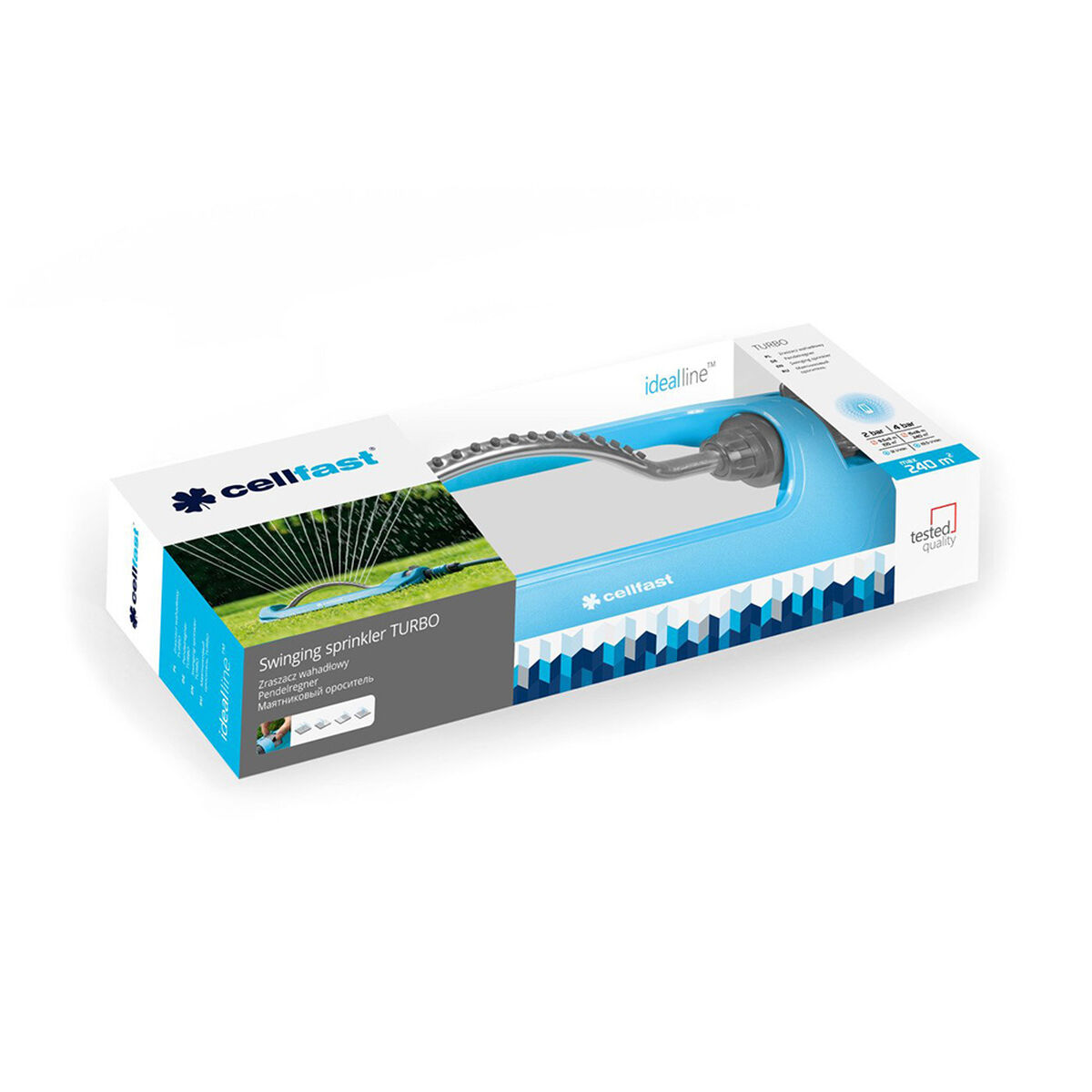 Watersprinkler Cellfast Aluminium Plastic