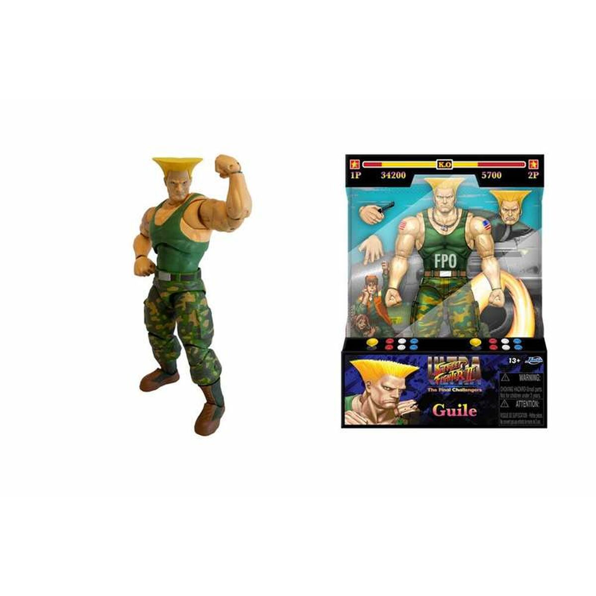Samlet figur Street Fighter