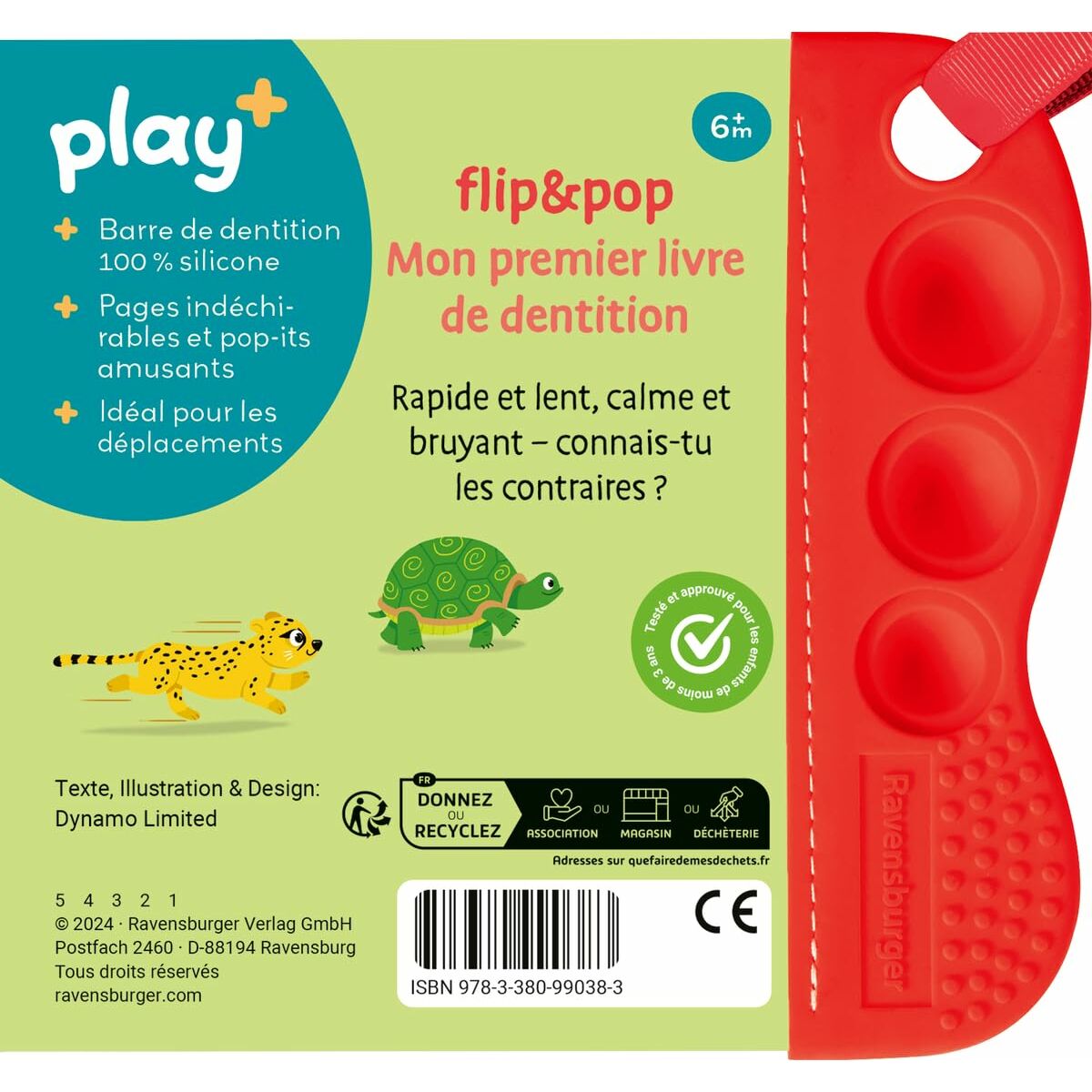 Libro Ravensburger Flip & pop - Opposites