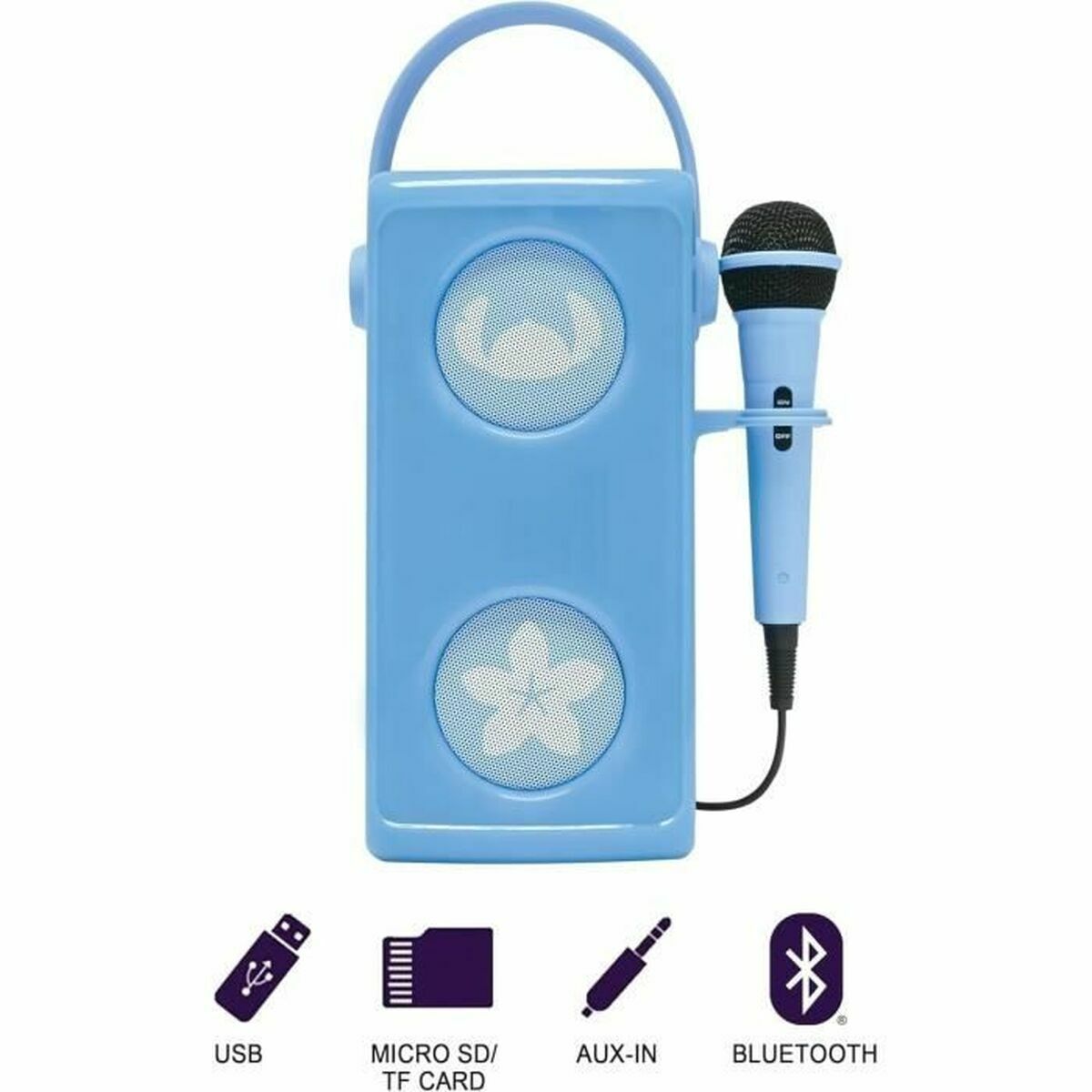 Bluetooth Luidspreker met Karaokemicrofoon Lexibook