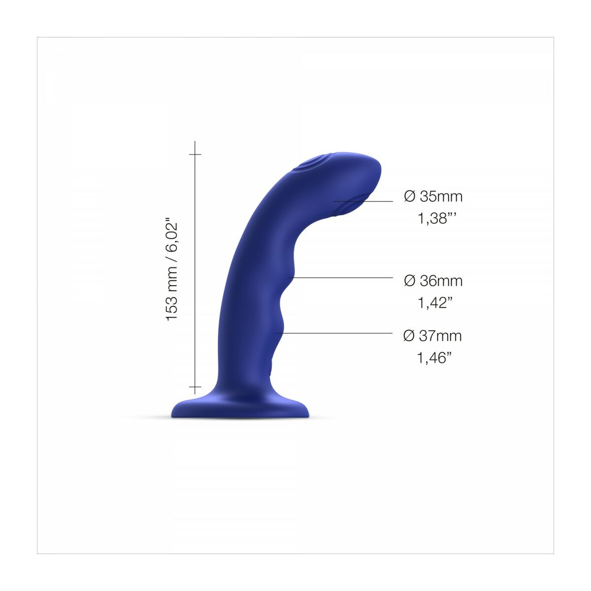 Vibrátor Strap-on-me