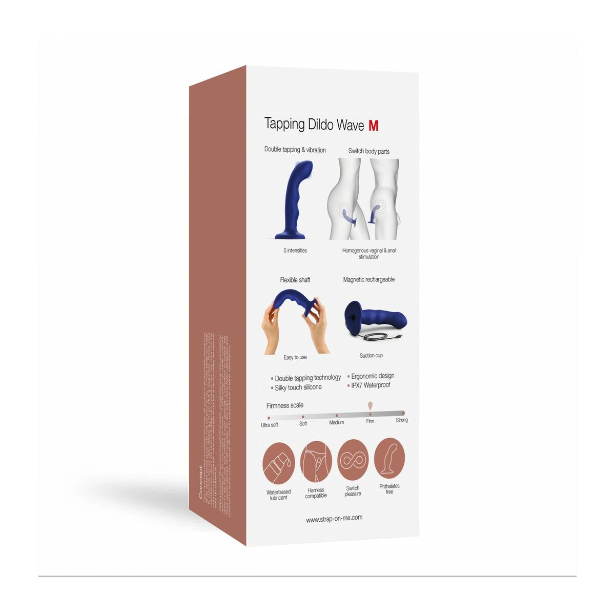 Vibrátor Strap-on-me