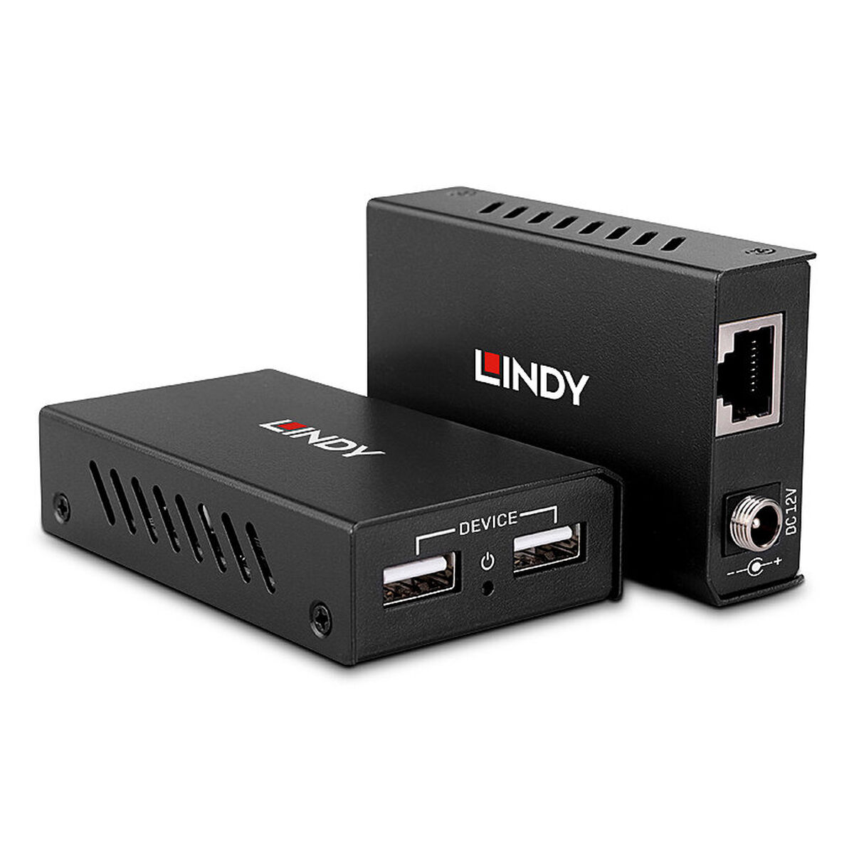 Adapter USB na Red RJ45 LINDY Czarny
