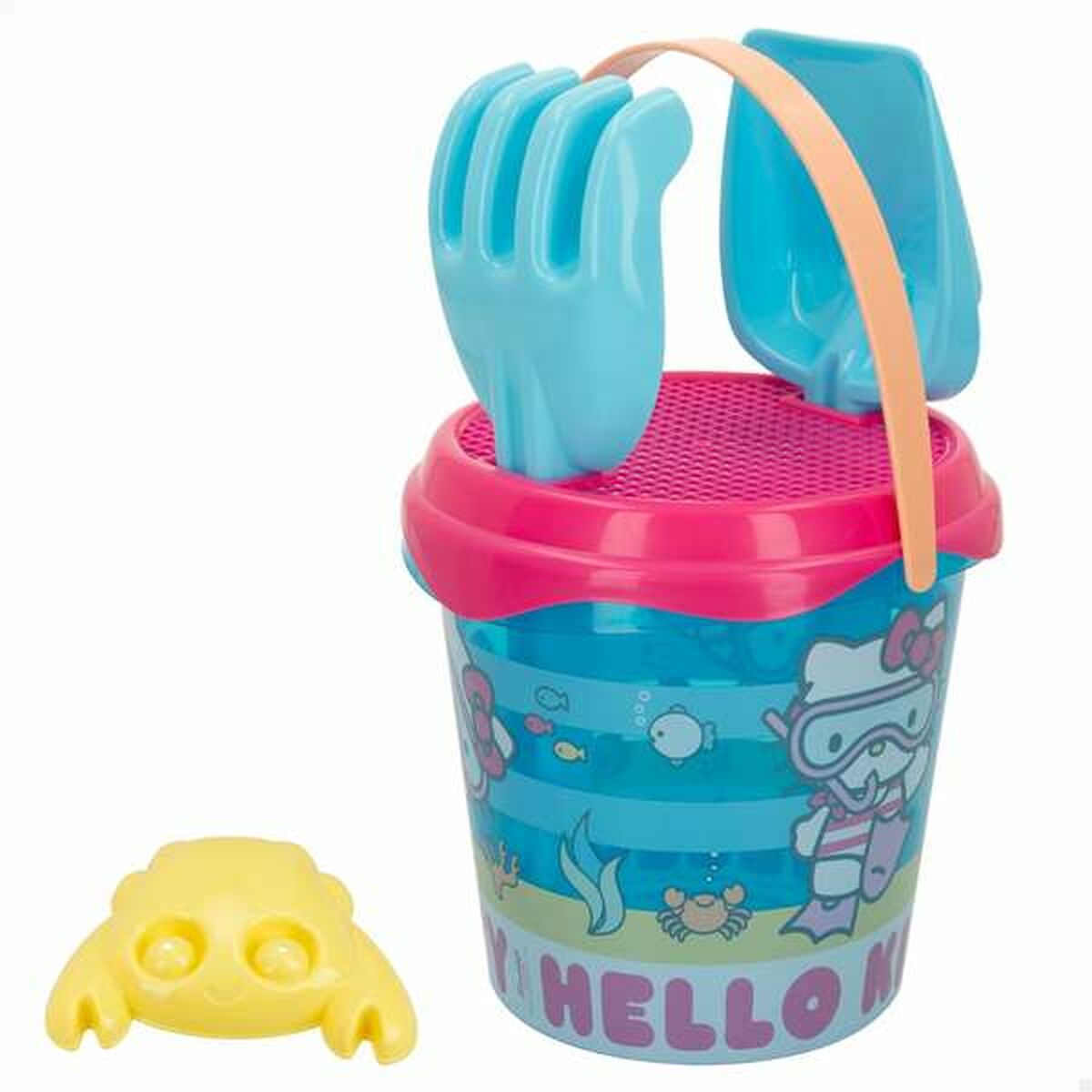 Secchiello da Mare Aktive Hello Kitty 18 cm