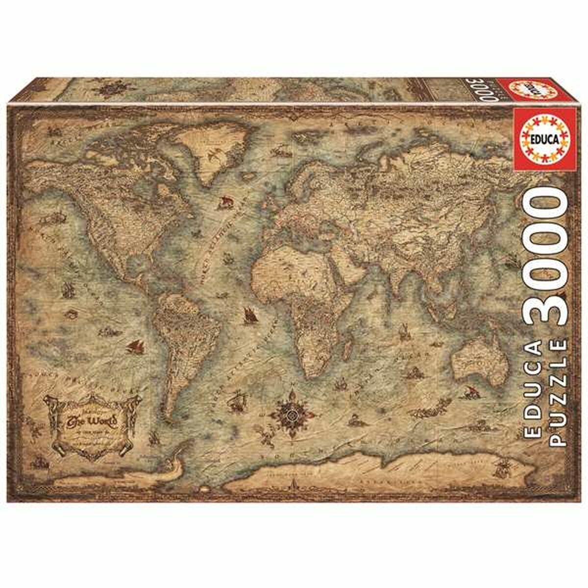 Puzzle Educa Mapa
