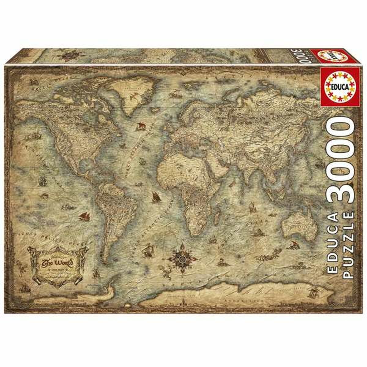 Puzzel Educa plattegrond