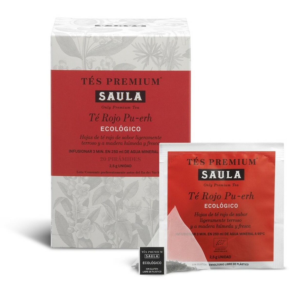 Roter Tee Saula PIRAMIDES