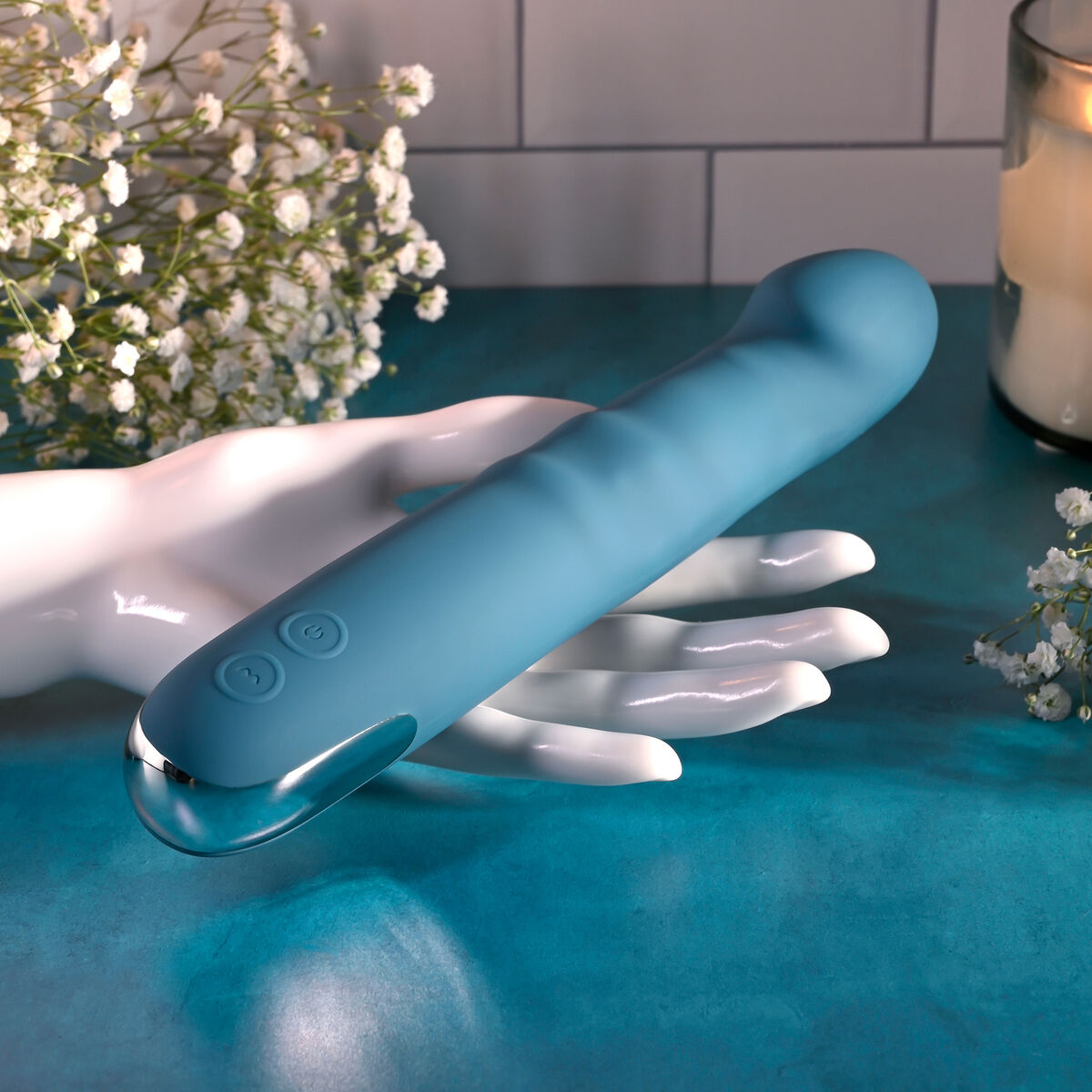 Vibromasseur Evolved Bleu