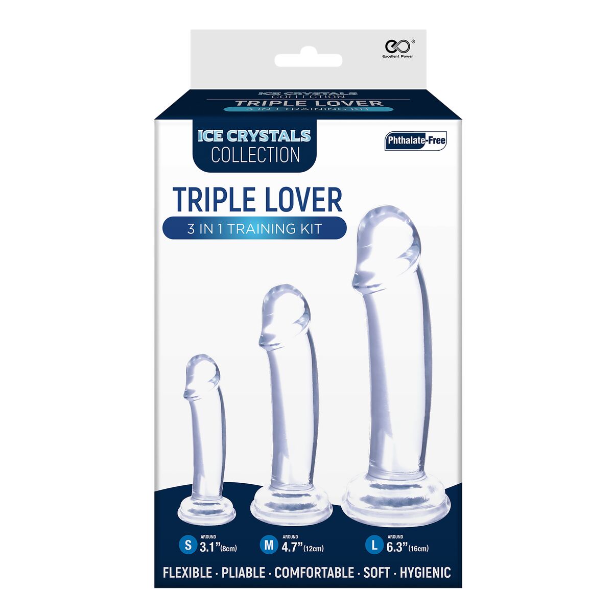 Dildo NMC Transparentní