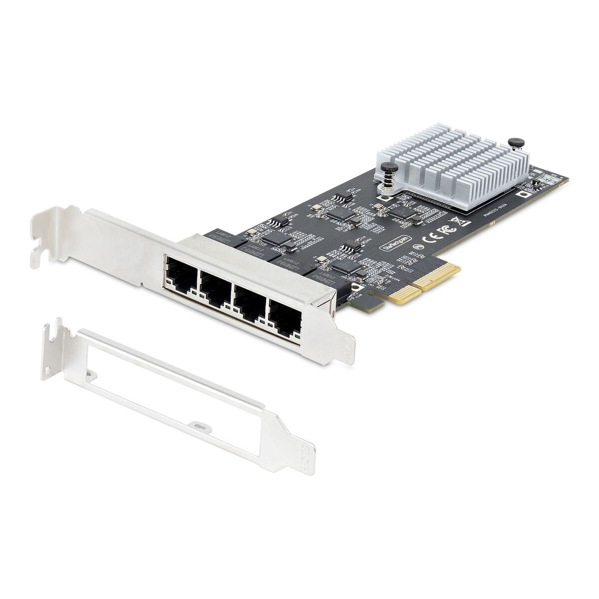 USB Kabelis Startech PR42GI-NETWORK-CARD Melns