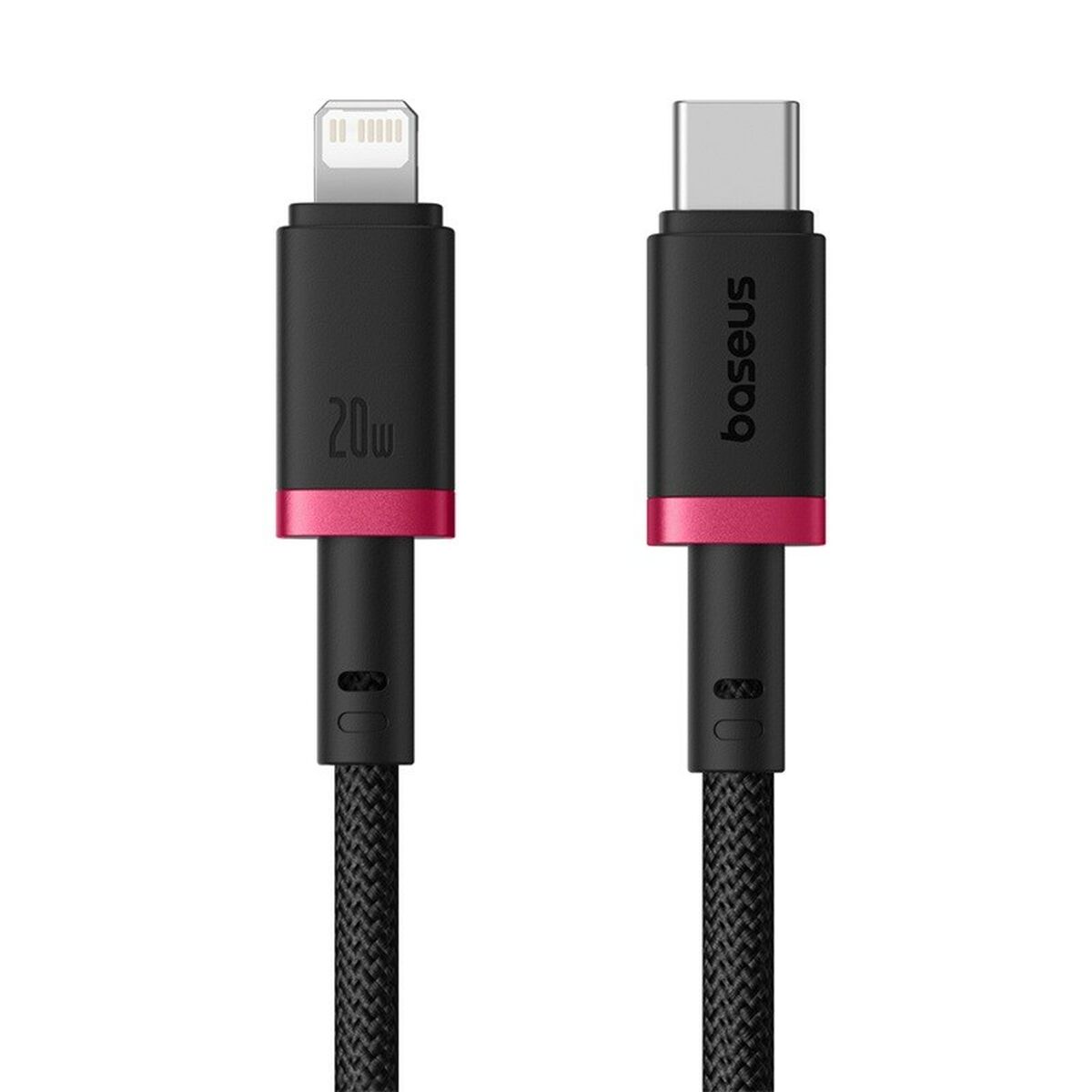 USB-C-Lightning Kaabel Baseus P10377800U01-03 Must Punane 2 m
