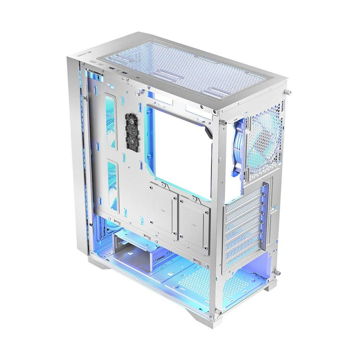 Case computer desktop ATX Logic AT-DART-PRO-ARGB-20 Bianco