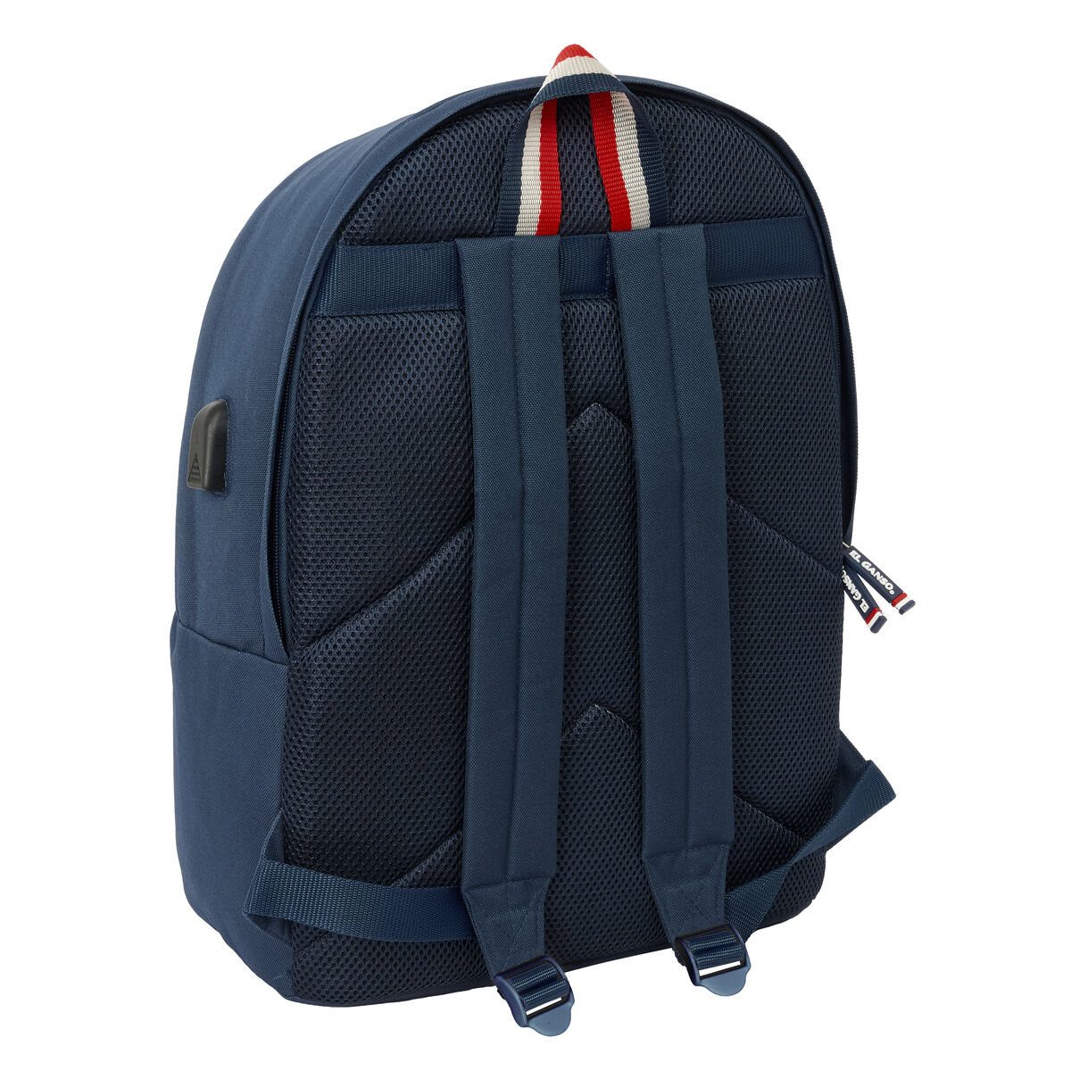 Rucksack for Laptop and Tablet with USB Output El Ganso Eclipse Navy Blue