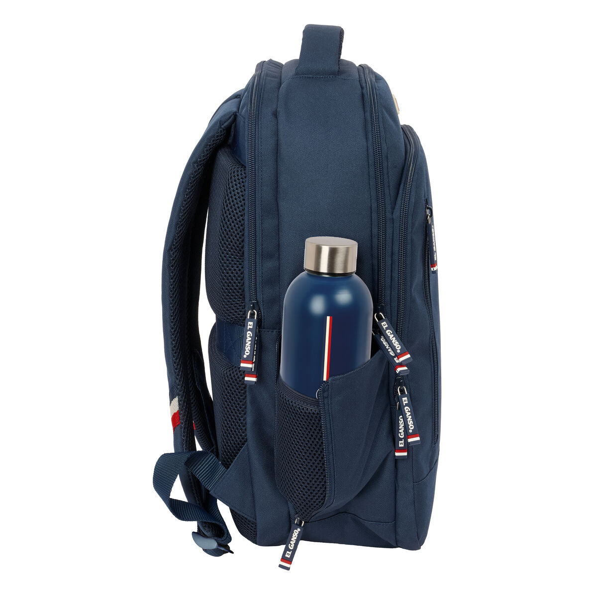 Rucksack for Laptop and Tablet with USB Output El Ganso Eclipse Navy Blue