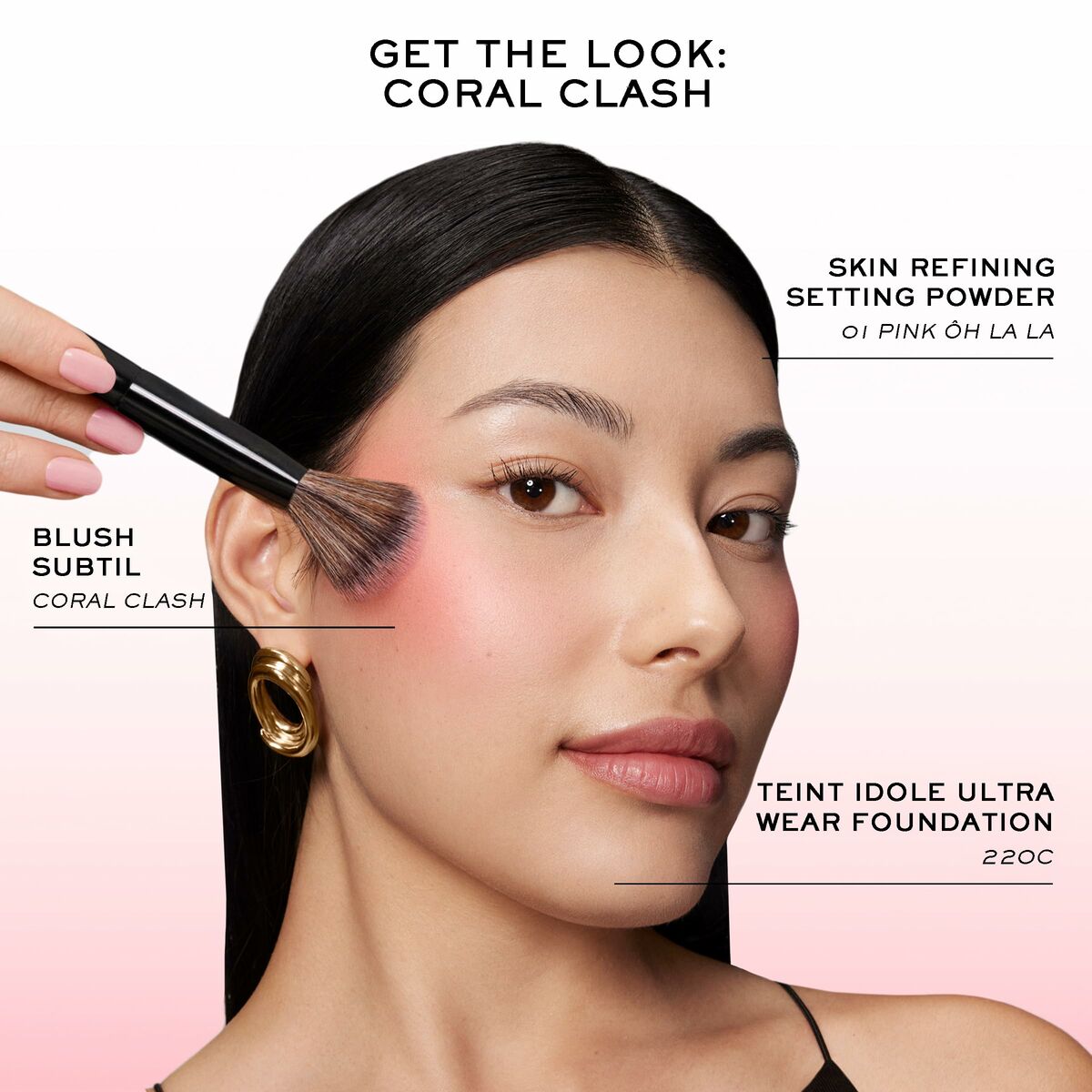 Rdečilo Lancôme BLUSH SUBTIL Nº 700-Aie Aie Corail 5,1 g