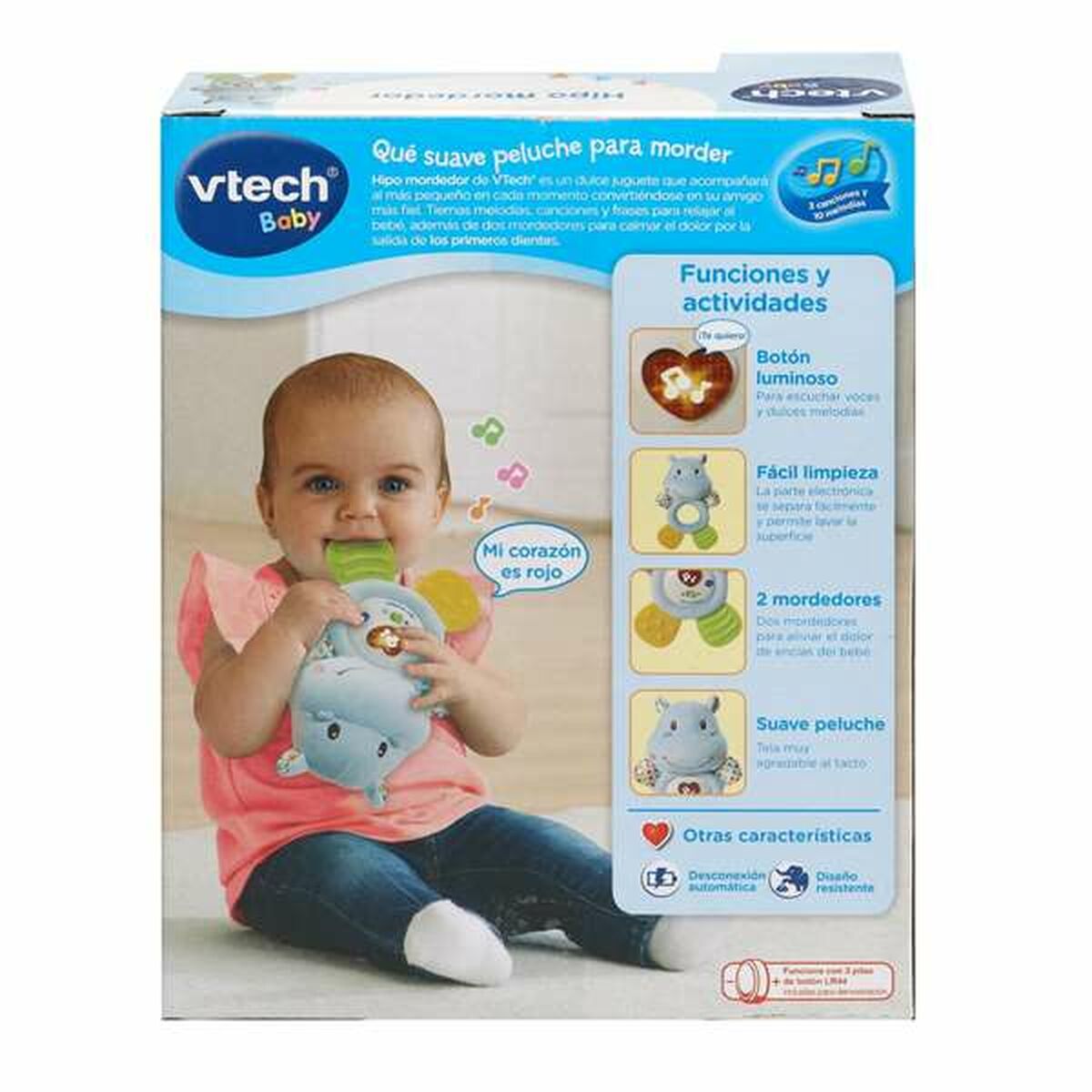Teether pro děti Vtech Hroch