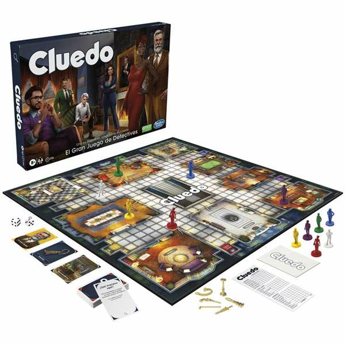 Kartončki Hasbro Cluedo