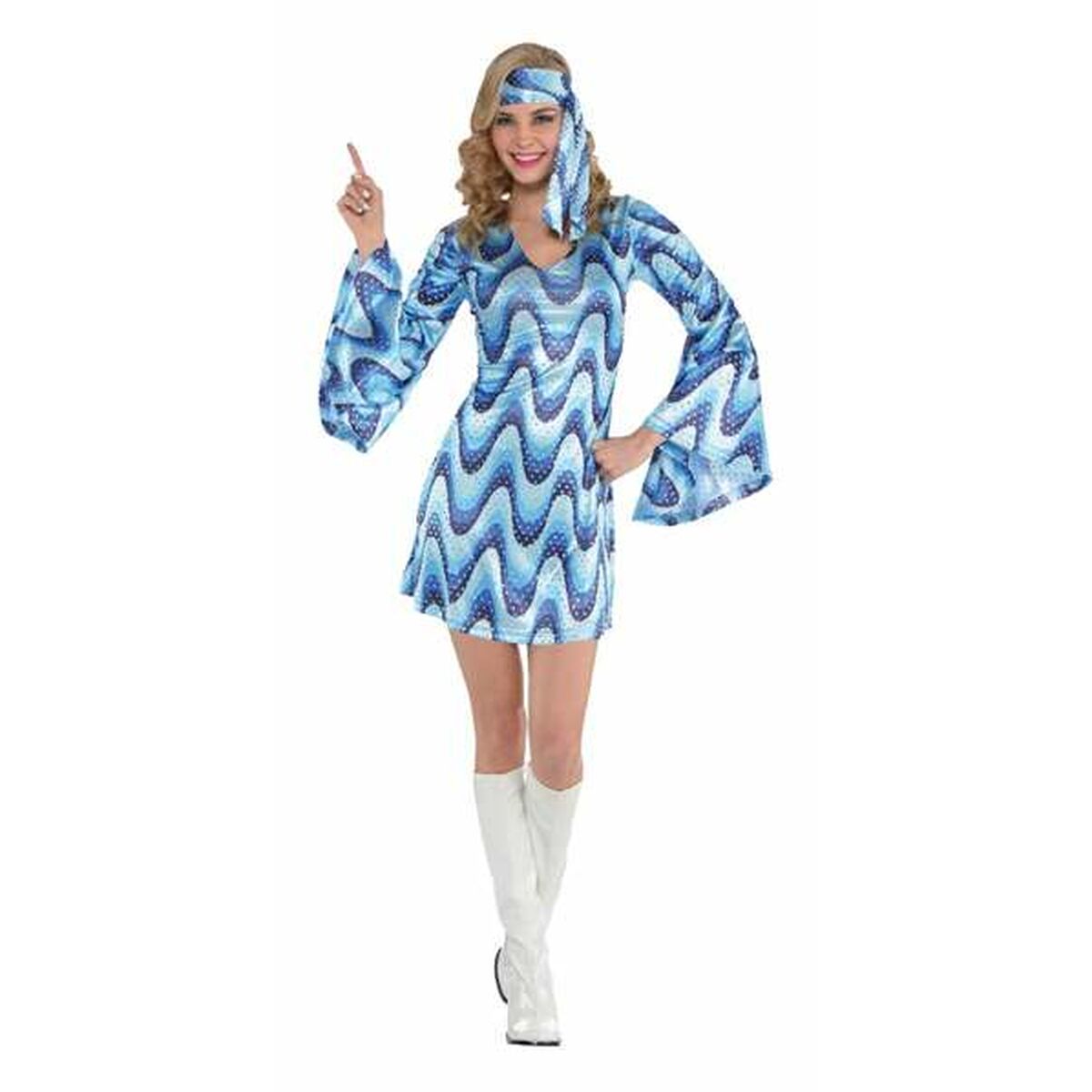 Kostume til voksne Disco S