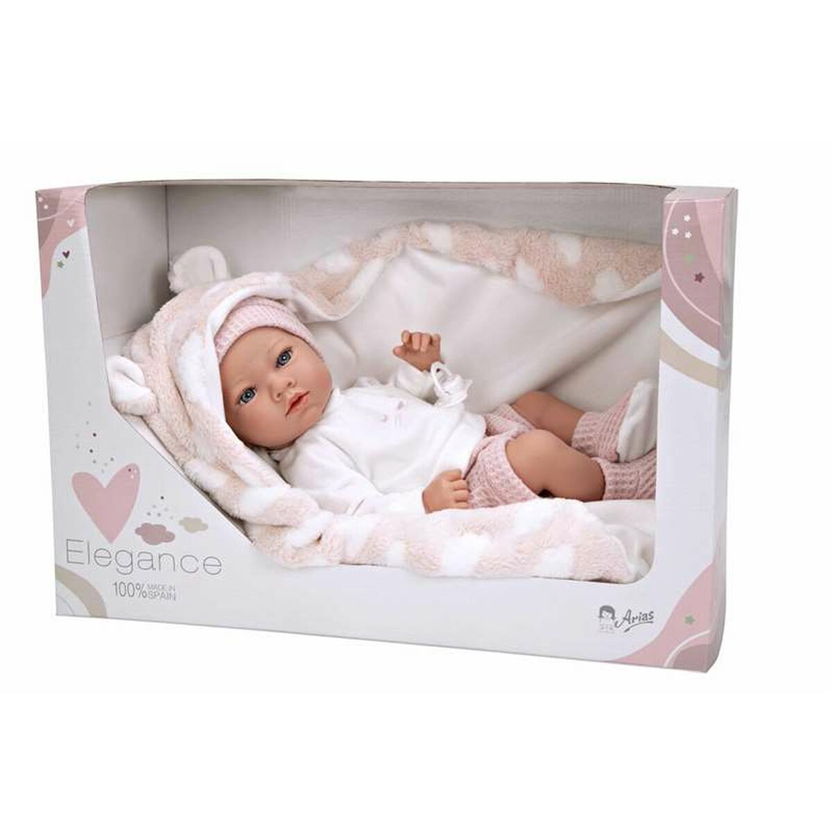 Boneca bebé Arias Elegance 38 cm