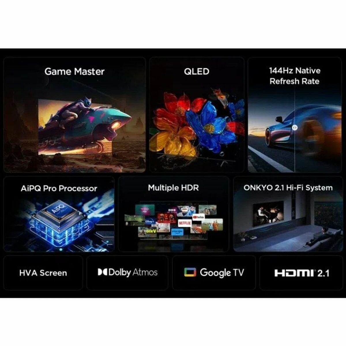 TCL 65P8K 65" 4K Ultra HD LED HDR D-LED QLED (4)
