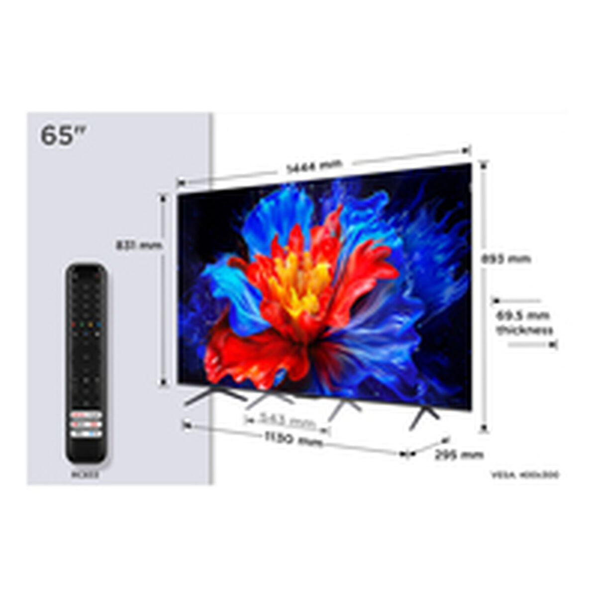 TCL 65P8K 65" 4K Ultra HD LED HDR D-LED QLED (7)
