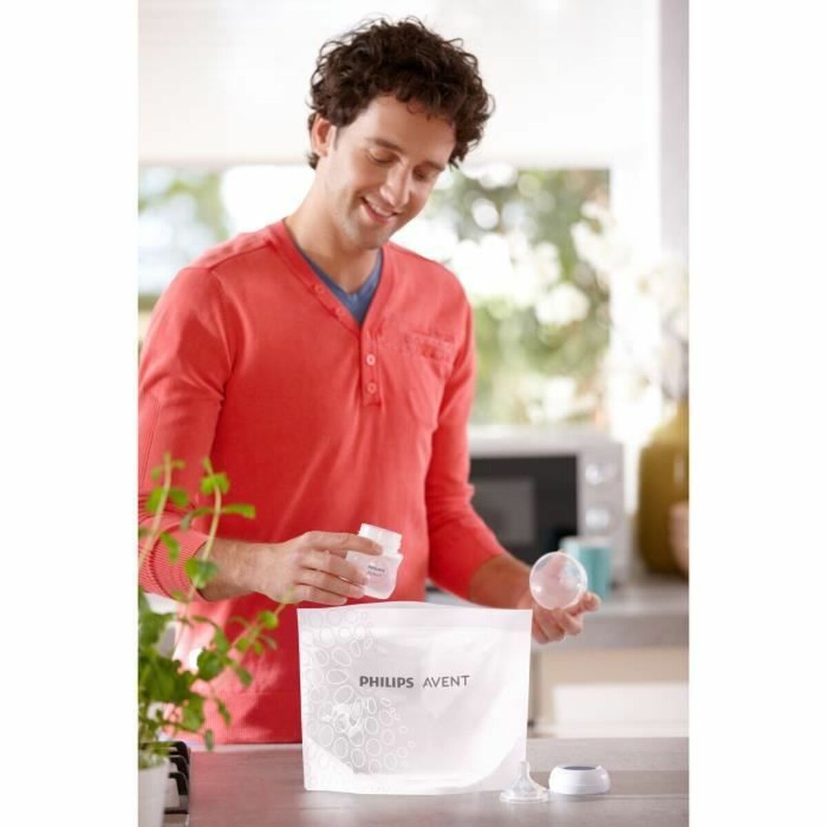 Mikrowellenabdeckung mit Ventil Philips