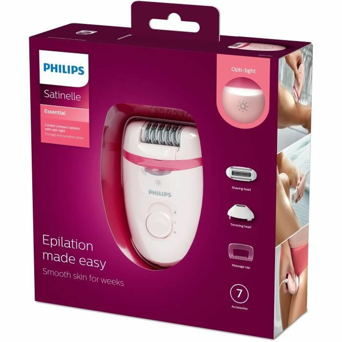 Elektrický epilátor Philips