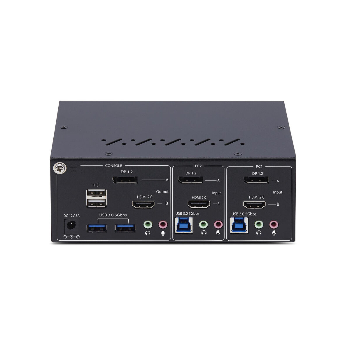 KVM-kontakt Startech P2ADDH462-KVM-SWITCH