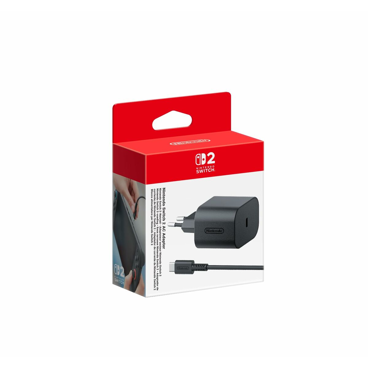 USB-kabel Nintendo CARGA N-SWITCH 2 Sort