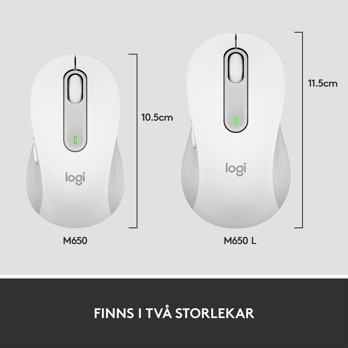 Wireless muis Logitech Wit 4000 dpi
