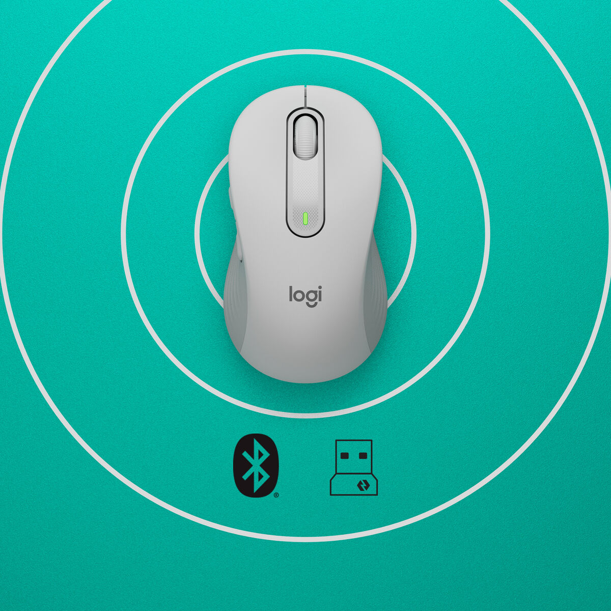 Schnurlose Mouse Logitech Weiß 4000 dpi