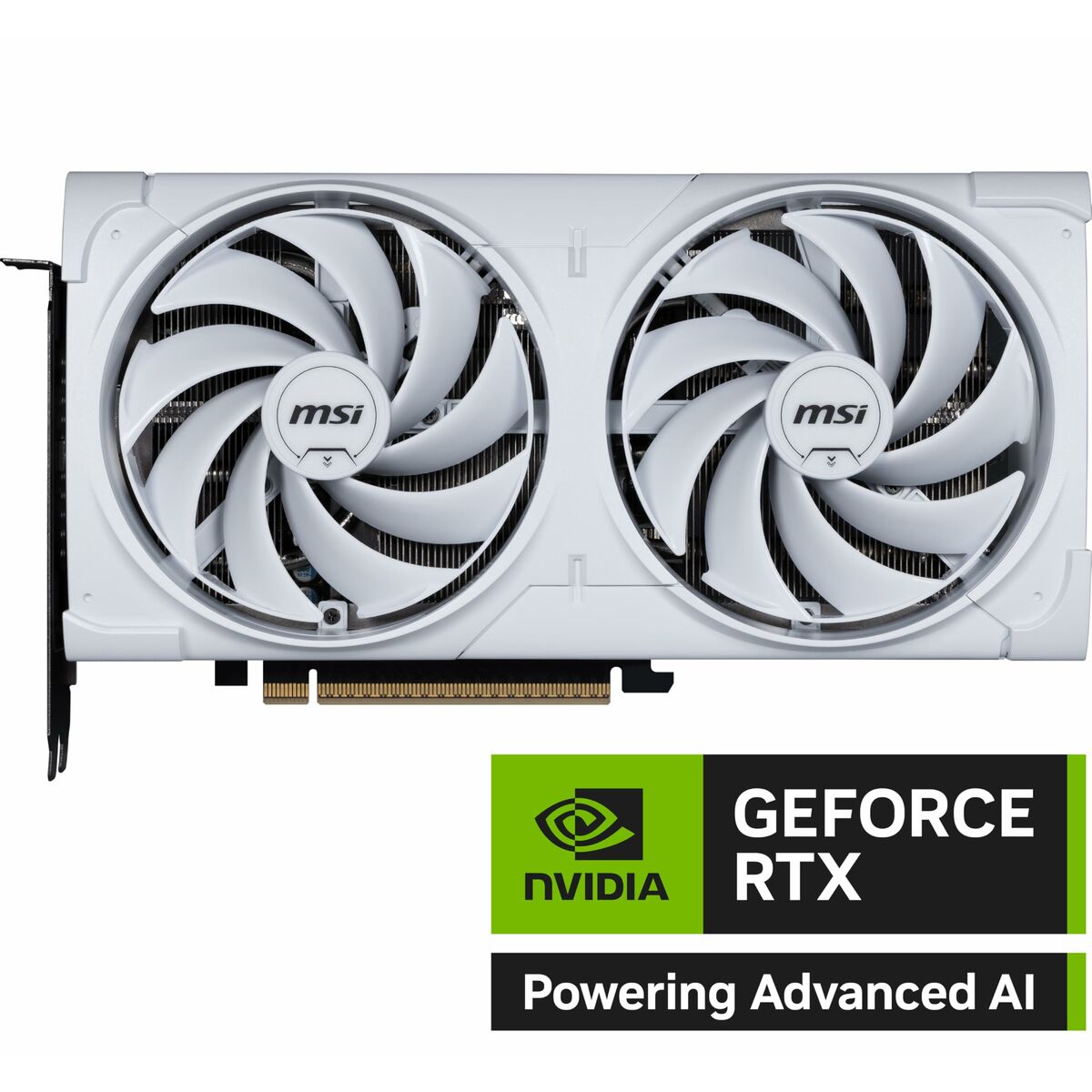 Grafikkarte MSI RTX 5070 12G VENTUS 2X OC WHITE nvidia geforce rtx 5070 12 GB GDDR6X GDDR7