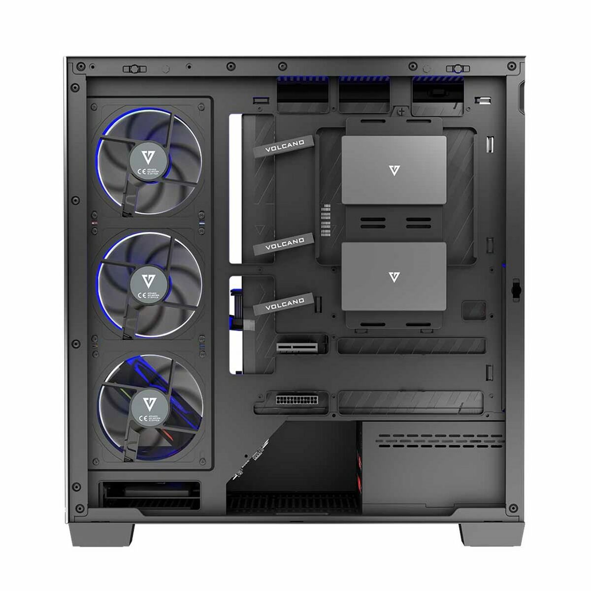 Case computer desktop ATX Modecom AT-STELLAR-5F-ARGB-10
