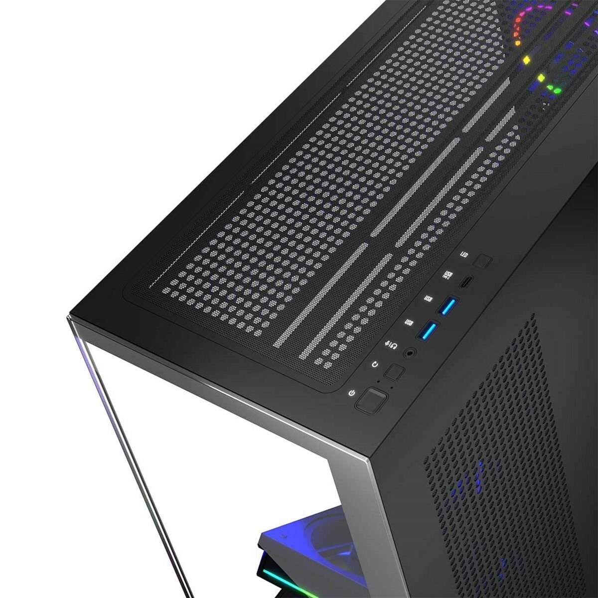 Caixa Semitorre ATX Modecom AT-STELLAR-5F-ARGB-10